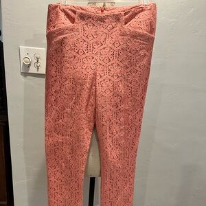 Anthropologie Coreylynncalter Lace Pants Size 4 NWT